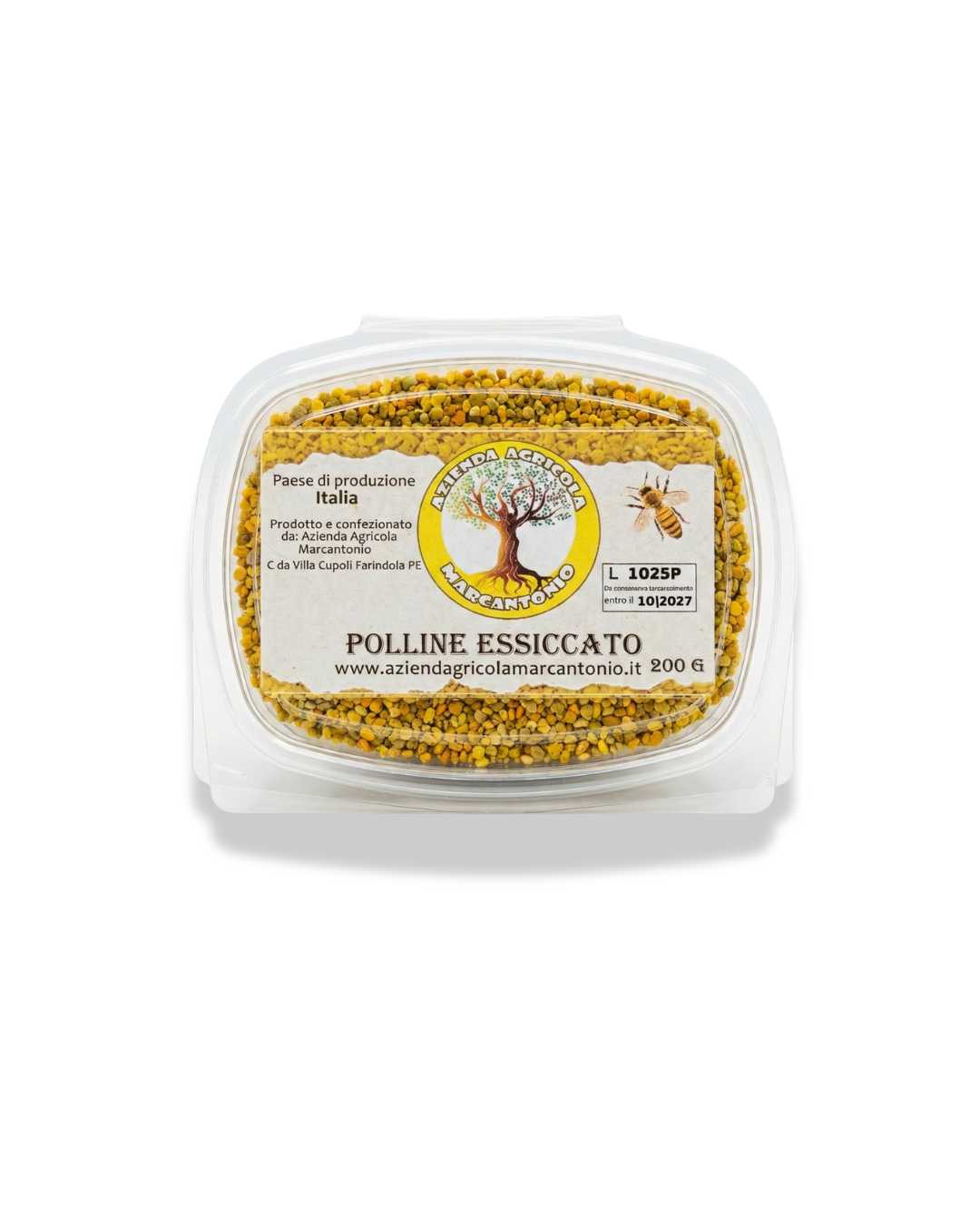 Polline in polvere